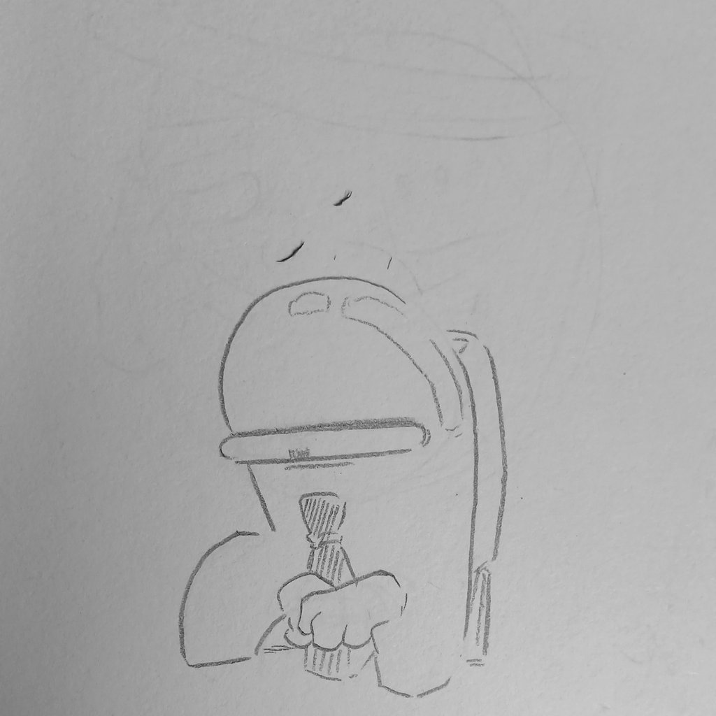 Charlie_Mopp's tweet photo. Sometime Im think myself that…'why the hell I drew an amongus with a fcking abs and boobs…? It fcking disgusted…'

………

…and I was… https://t.co/M8XVleP6re