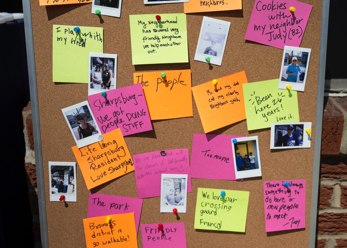 Sharpsburg, you showed up! At the Summer Sizzler, we connected with over 60 neighbors, swapped stories about what makes our neighborhoods special and cooled off with sweet iced treats. Thanks to everyone who stopped by our Age-Friendly Hub—we love building community with you. 💛