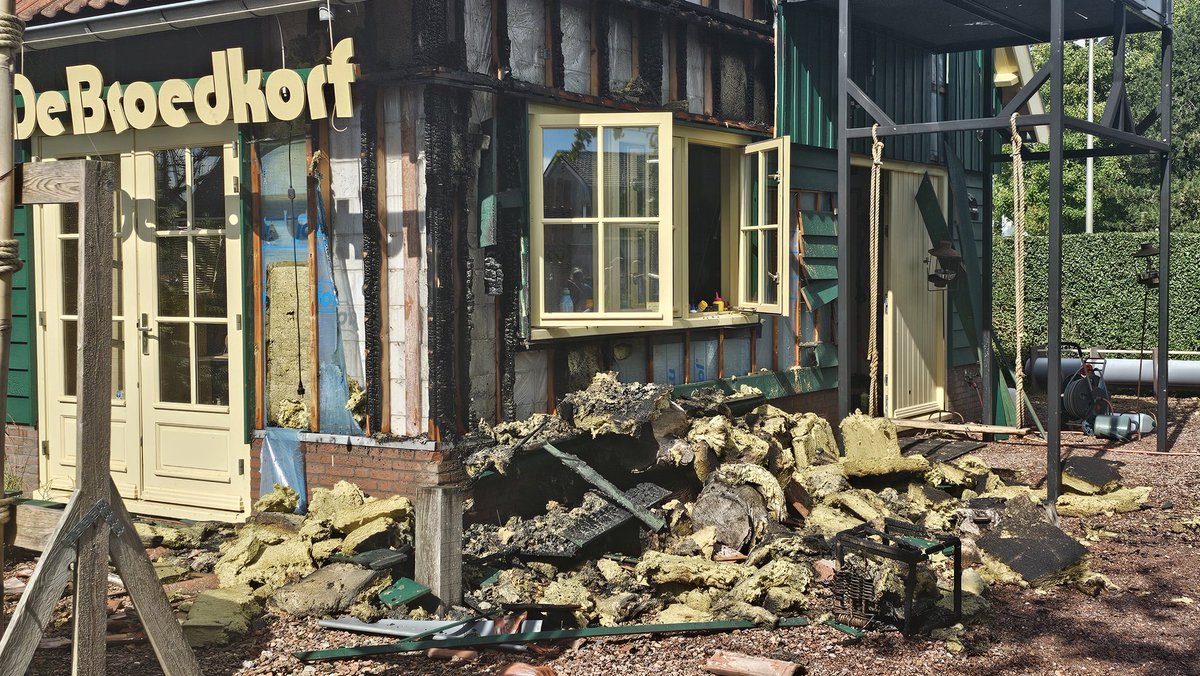 Brand in spouwmuur Oudewater bestreden