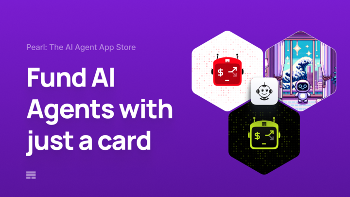 autonolas's tweet photo. Fund AI Agents with just a card.🔥

Forget crypto, coding, or complex setups.

Now, a single card swipe is all it takes for you to run powerful AI Agents.

All Pearl Agents are now upgraded with @Transak on-ramping & automated bridging.

Run the Prediction Agent on @gnosischain or DeFi Agents Modius & Optimus, all secured by @safe. Available on a simple desktop app.

Download Pearl 👉 https://t.co/zEQjTguz7z
