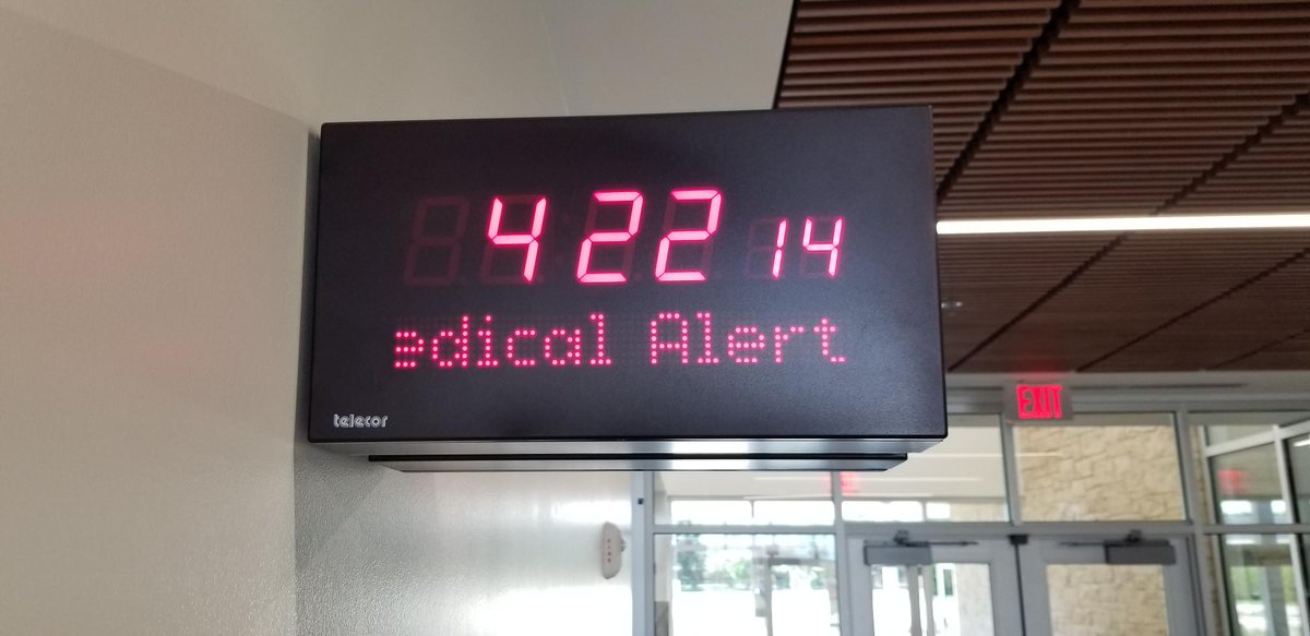 QualitySoundCom's tweet photo. Take your school's messaging to the next level with @TelecorInc's digital signage, perfect for daily announcements, weather updates, and emergency alerts, as seen at Crowley Elementary School in @CrowleyISD. https://t.co/zRo3dj5Bip