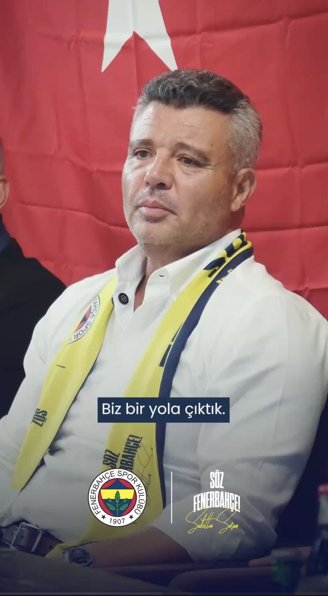 O bir yola çıktı, biz de ona yoldaş olacağız. Yolumuz açık, sonu Fenerbahçe için hayırlı olsun. <a href="/sozfb2025/">Söz Fenerbahçe</a>