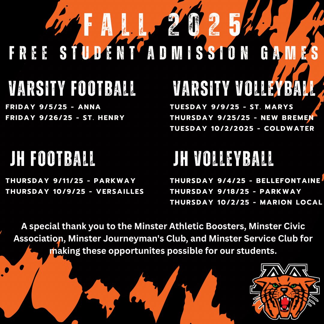 Minster Athletics tweet media