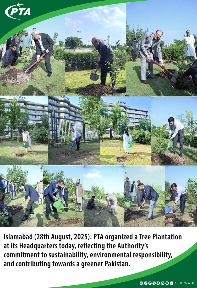 PTAofficialpk's tweet image. #PTA #TreePlantation #GreenPakistan #Sustainability #EcoFriendly #ClimateAction #GoGreen #CleanGreenPakistan #EnvironmentMatters #PlantForFuture #GreenInitiative #PTAforEnvironment #GreenerTomorrow