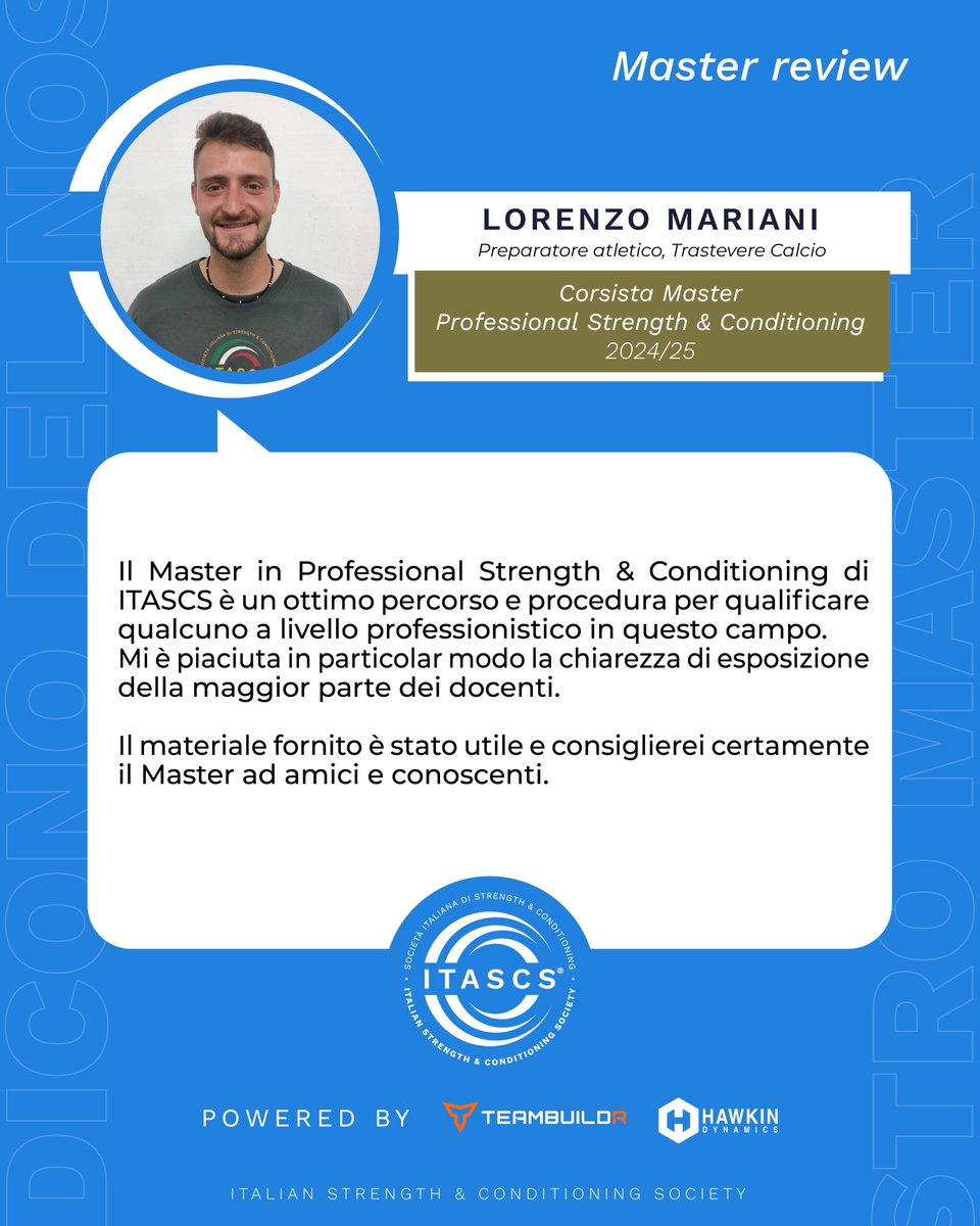 itascs_official's tweet image. La tua carriera professionistica in S&amp;amp;C parte da #ITASCS.
Le parole dei nostri ex corsisti 👉

#recensione #review #testimonianza #diconodinoi