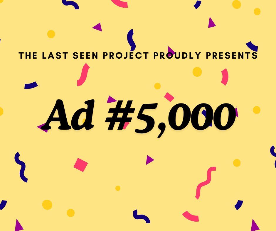 Last Seen Project tweet media