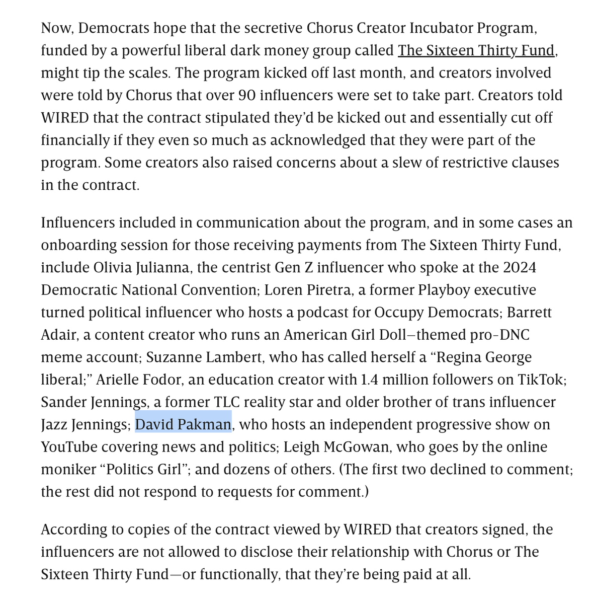 Ken Klippenstein (@kenklippenstein) on Twitter photo Commentator David Pakman (<a href="/dpakman/">David Pakman</a>) is secretly getting paid to shill for the Democratic Party Commentator David Pakman (<a href="/dpakman/">David Pakman</a>) is secretly getting paid to shill for the Democratic Party