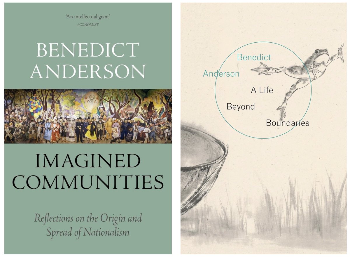 GerardoMunck's tweet photo. Ben Anderson

Ben Anderson was a political scientist &amp; expert on Southeast Asia. He is best known for his book on nationalism, Imagined Communities. For a fuller understanding of his life &amp; work, you can read his intellectual memoir, 𝘈 𝘓𝘪𝘧𝘦 𝘉𝘦𝘺𝘰𝘯𝘥 𝘉𝘰𝘶𝘯𝘥𝘢𝘳𝘪𝘦𝘴. https://t.co/BnKVzEjGdr