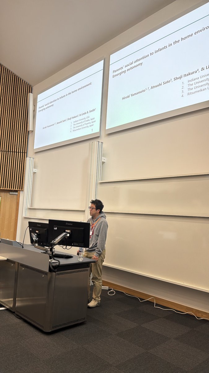 Exploration, free play, and babies’ point of view were the common themes in Talk Session 6! Thank you to Hiroki Yamamoto, Hana D’Souza, and Hadar Karmazyn-Raz for your excellent talks.