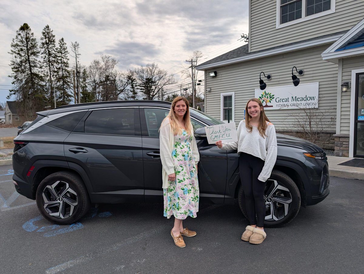 Say hello to Norah and her very first car! 🥳

With a little help from Tori and the GMFCU team, she’s ready to roll.

#GMFCU #AutoLoans #FindMoreWaysToSayYes #GreatMeadowFCU