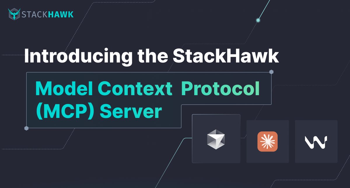 StackHawk's tweet image. Introducing the StackHawk MCP Server 🚀
Run DAST and API security scans right inside your AI coding assistant (Cursor, Claude, Windsurf).
The future of #AppSec is conversational.
Learn more:
hubs.ly/Q03G0FY90
#AICoding #APISecurity #ClaudeCode #Cursor #Windsurf