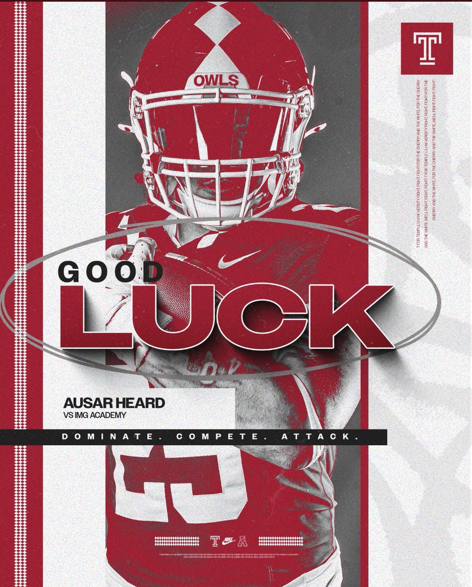 Thank you <a href="/Temple_FB/">Temple Football</a>  <a href="/CoachChiTUFF/">Malachi Timberlake</a>  #TempleTuff😤