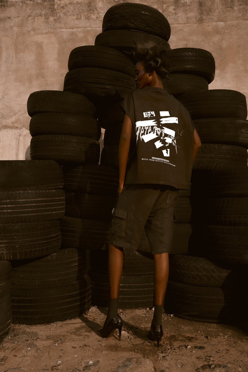 falseactivity's tweet image. 2025 MOLLYWOOD CAMPAIGN || FALSE ACTIVITY X MAKE®️. 
Online store : 29/08 
©2025 False.Activity.kills.Everything

photography  @Yanga_Visuals 
art direction @magapls_ @_ogunsii
styling  @MAGApls @leinadsarchive
makeup  @bellewithjess
hair  @the_arrowbow
talent: @nazamatthew