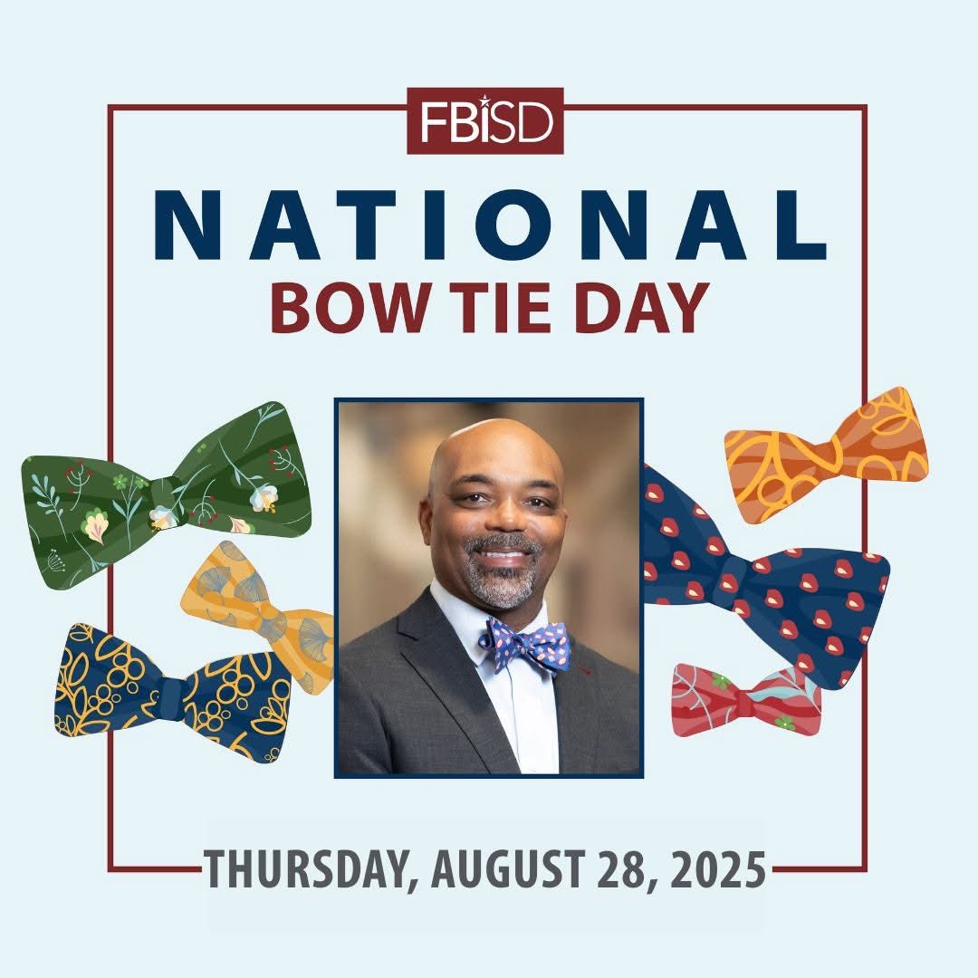 Celebrating National Bow Tie Day in <a href="/FortBendISD/">Fort Bend ISD</a>! #LeadThePAC