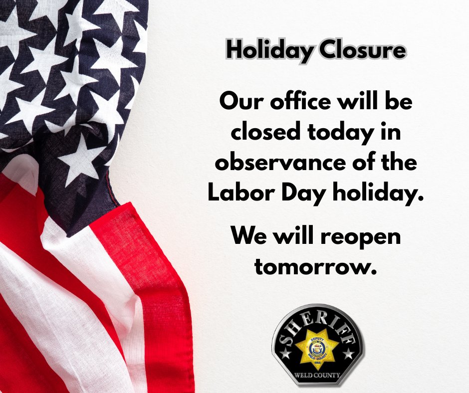 Weld County Sheriff tweet media