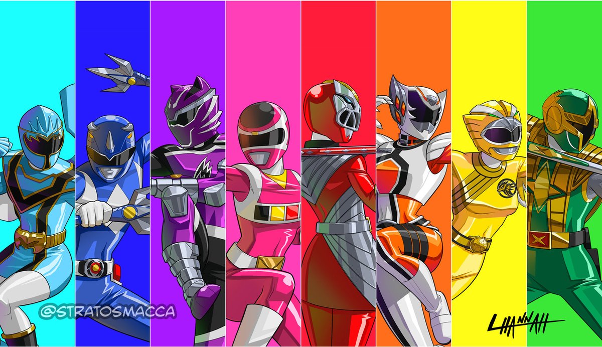 stratosmacca's tweet photo. Happy birthday, #PowerRangers! ⚡️ #PowerRangersDay https://t.co/B5INUViZrN