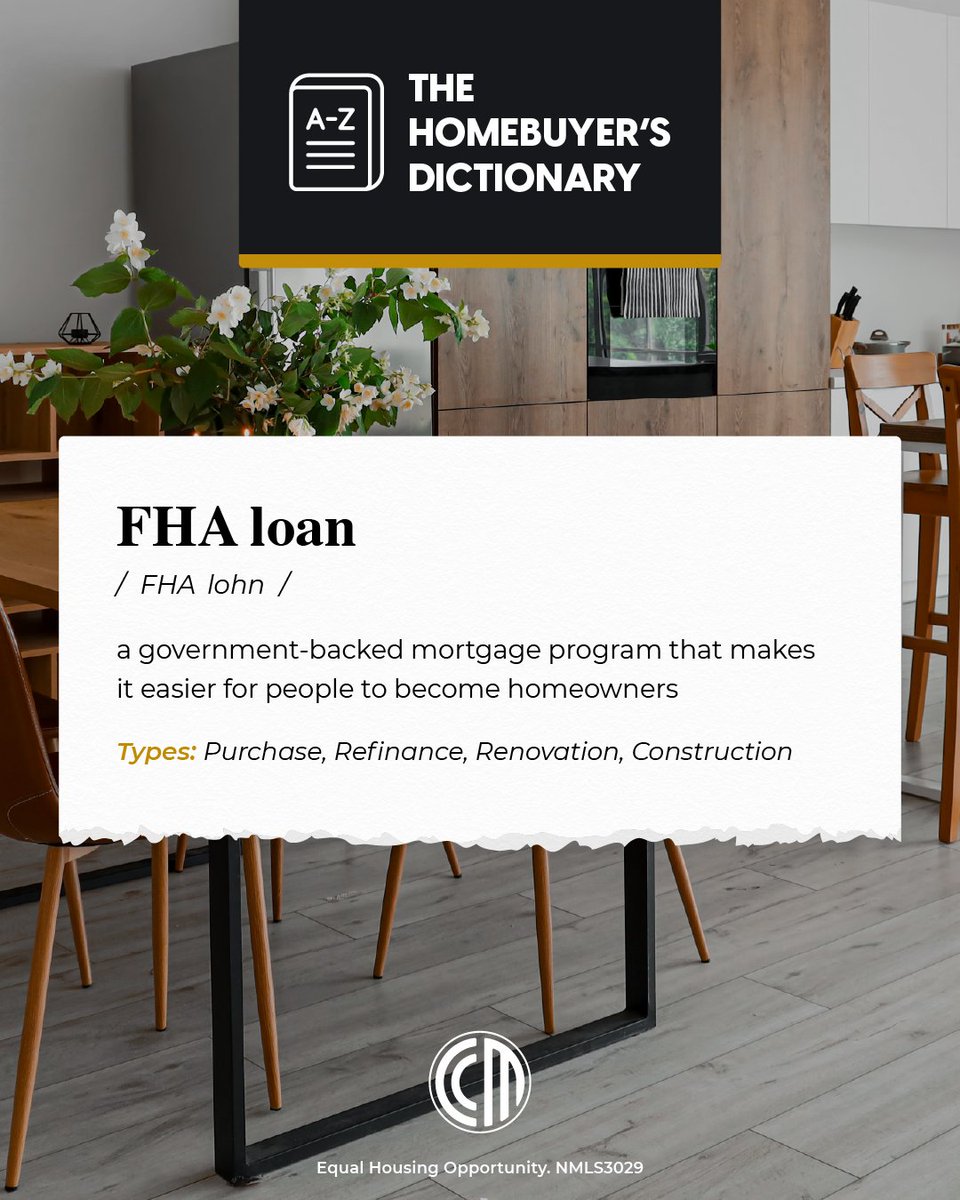 StevenMaizes's tweet photo. Low down payment options, flexible qualification requirements, low upfront costs — FHA loans do more to open doors for homebuyers. Think they might be the key for you? 🔑 Learn more here: https://t.co/a1ahsXviyv https://t.co/Dgl6H5WMD0