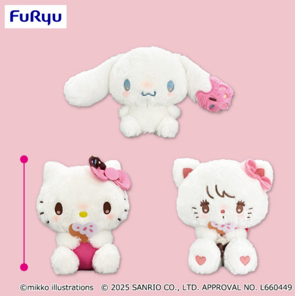 プライズ情報】 「mikko×Sanrio characters ドーナツデザインBIG