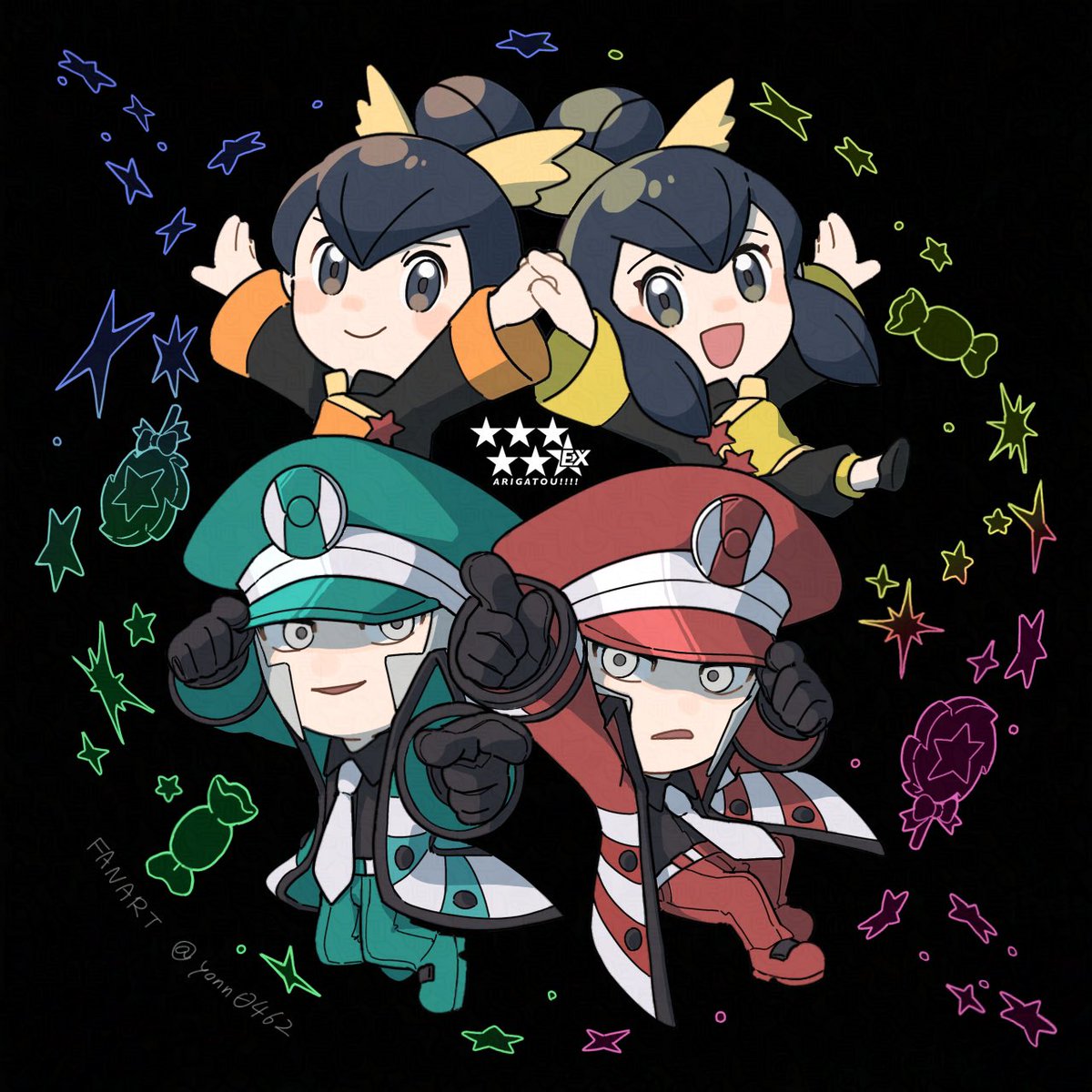 6EXありがとうこございます🥳🚥ヤッタ〜〜〜〜〜〜！！！！！！！！の絵です