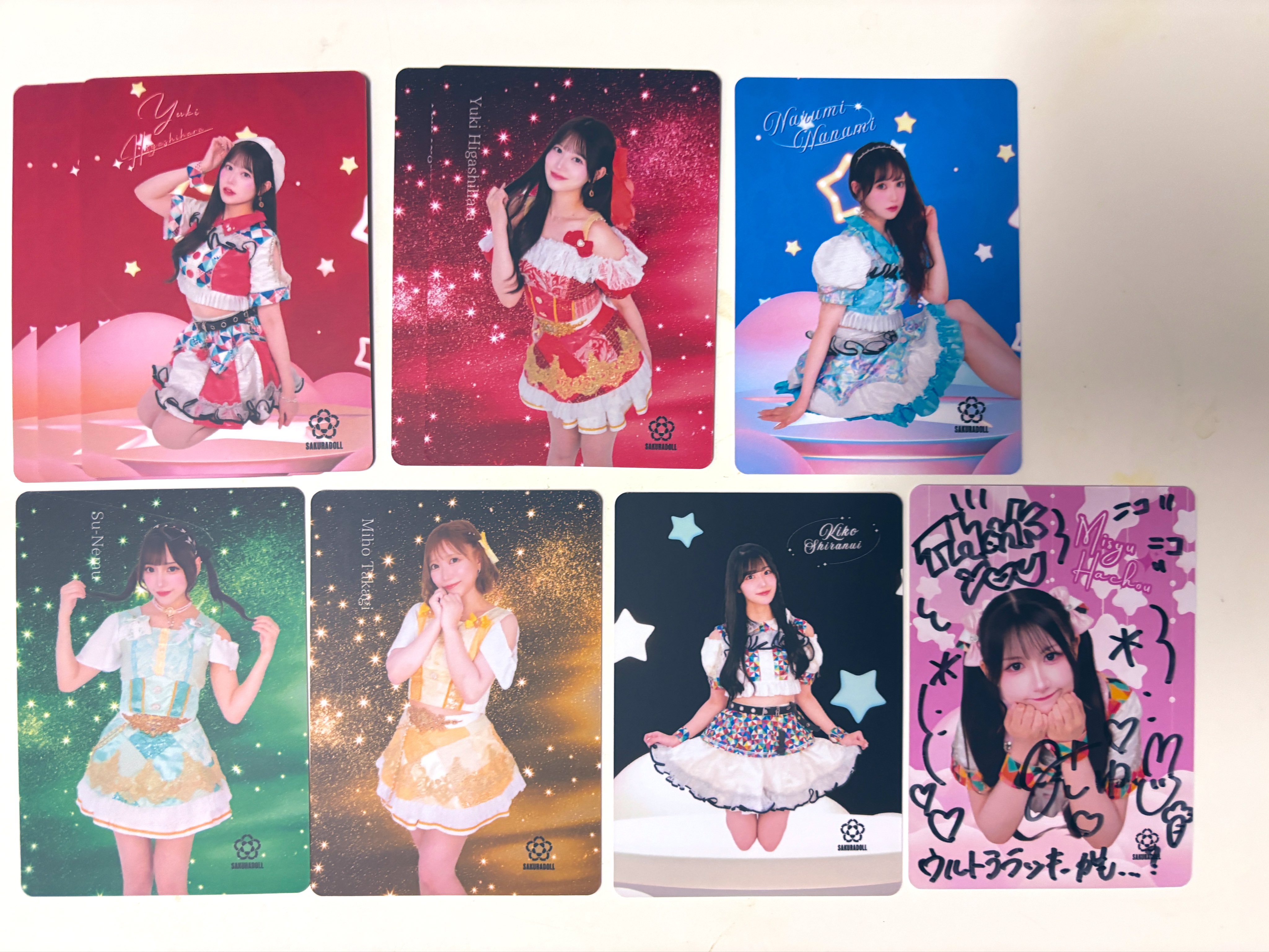 LaLa　トレカおまとめ HANA❤︎ROSE未開封トレカABCコンプ21枚セット今なら