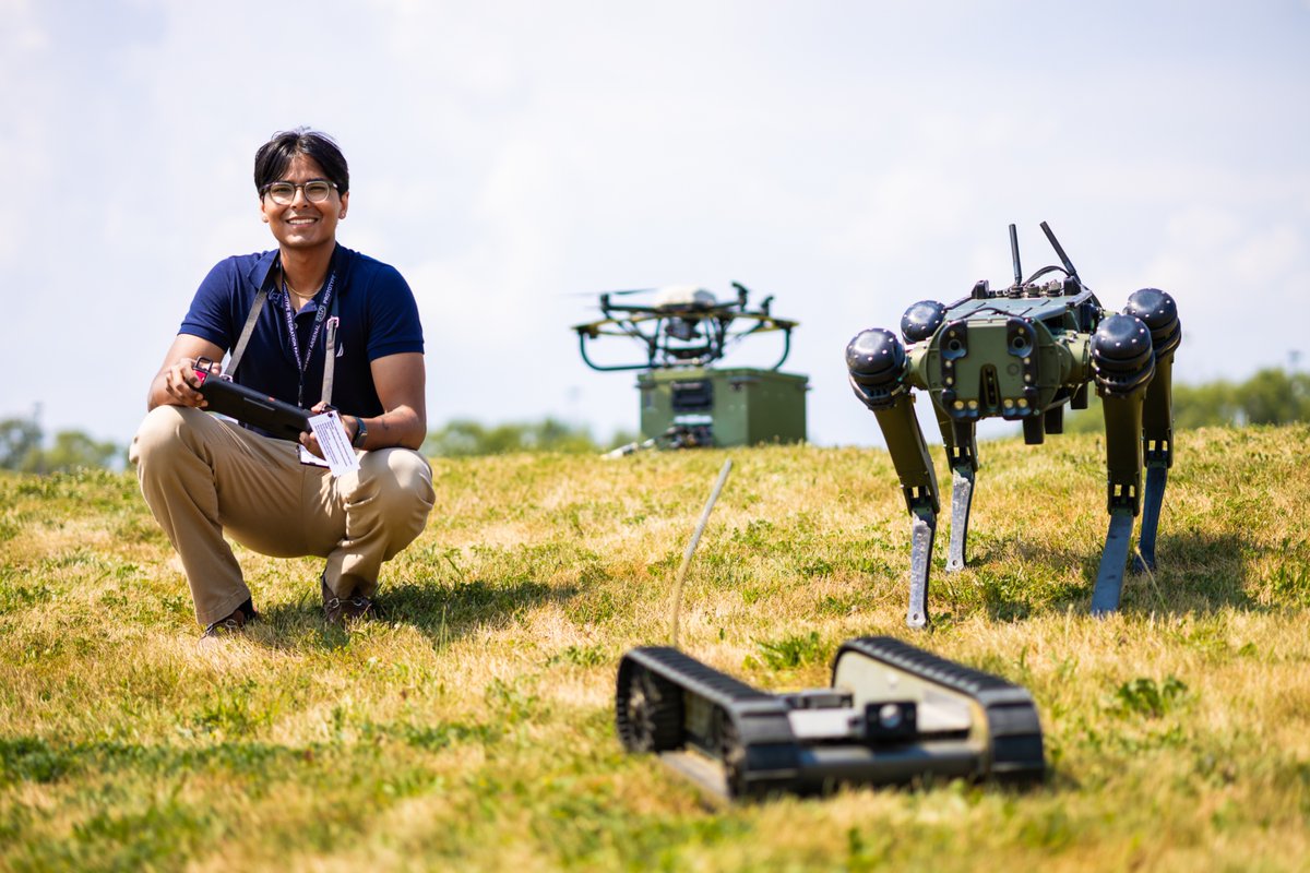 One of our SMART students, Parthav Poudel, has been hard at work this summer developing LOOT, short for Linguistically Optimized Operational Teaming -- a cutting-edge project that enables voice-controlled, ground robot coordination using only a drone's live video feed.