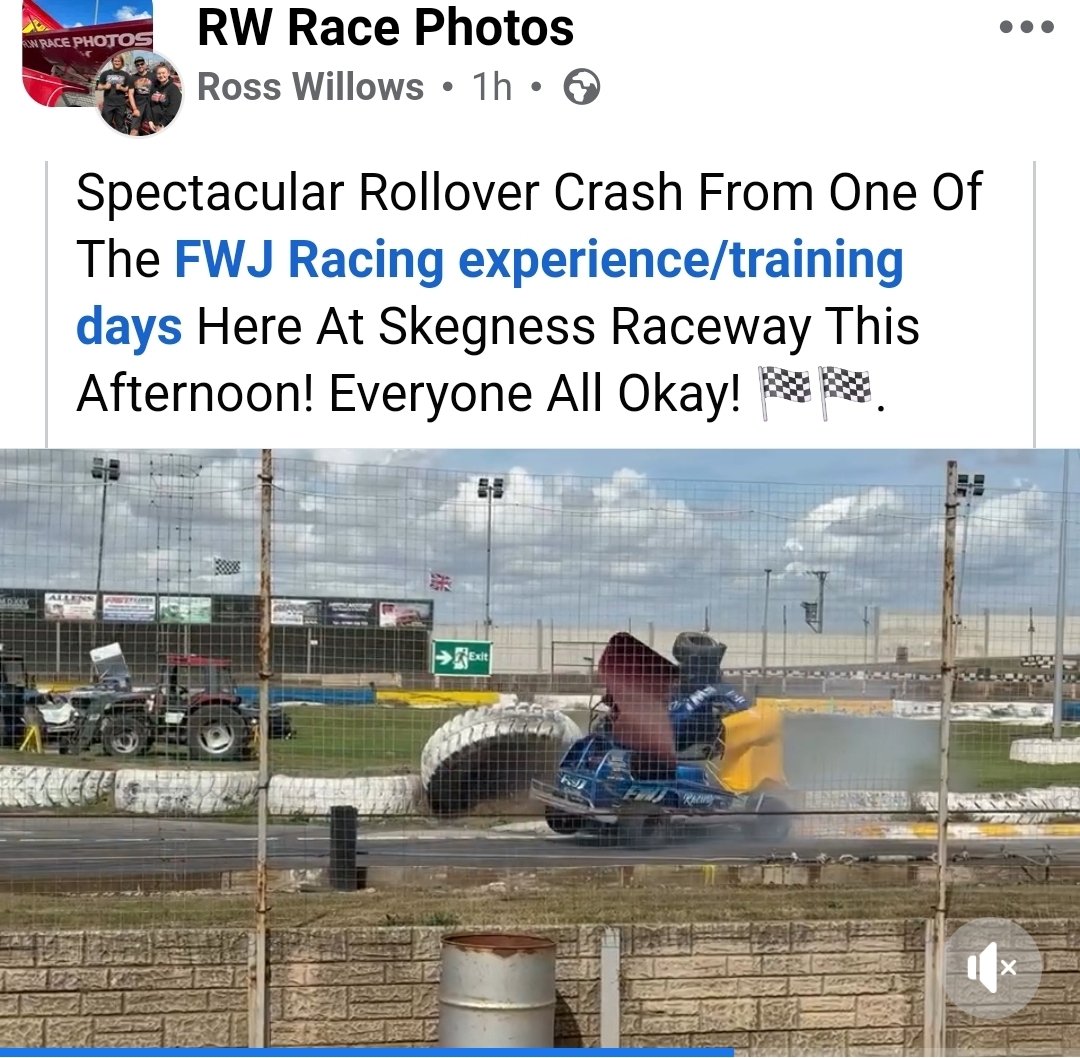 LMPycroftJ4's tweet image. Apparently the FWJ race experience days have upped their experience to the max.  4 cars on track and still managed to crash and roll one of them. That takes some skill..  wonder if you pay extra for that 😝😝😝🙃🙃🙃🙃