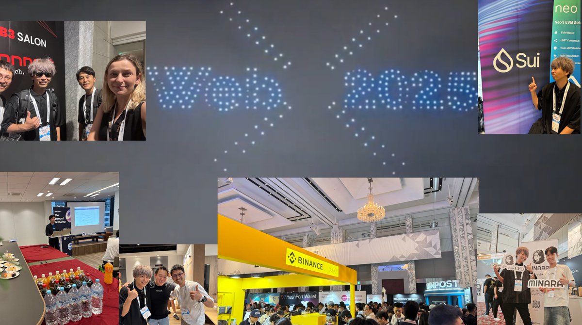 K_Trader_Crypto's tweet image. Goodbye bye-bye Tokyo 👋

昨年も盛り上がっていましたが、今回の #WebX はさらに熱かった🔥
日本のクリプト熱も年々上昇してますね。
今回も、クリプトTシャツを大量Getできたし、Web3を推進する方々や色んなプロジェクトとも交流できて大満足。…