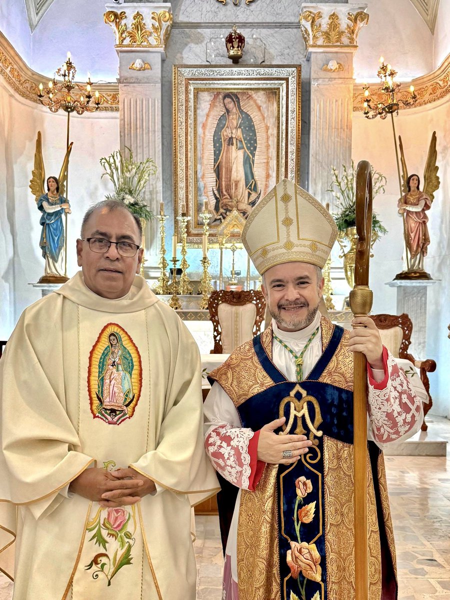 Con la Santa Misa, el P. Carmelo ha comenzado su servicio como párroco de la parroquia Ntra. Sra. de Guadalupe #Matamoros. Como Santa Mónica, hagamos con nuestro ejemplo que los que nos rodean amen a Dios