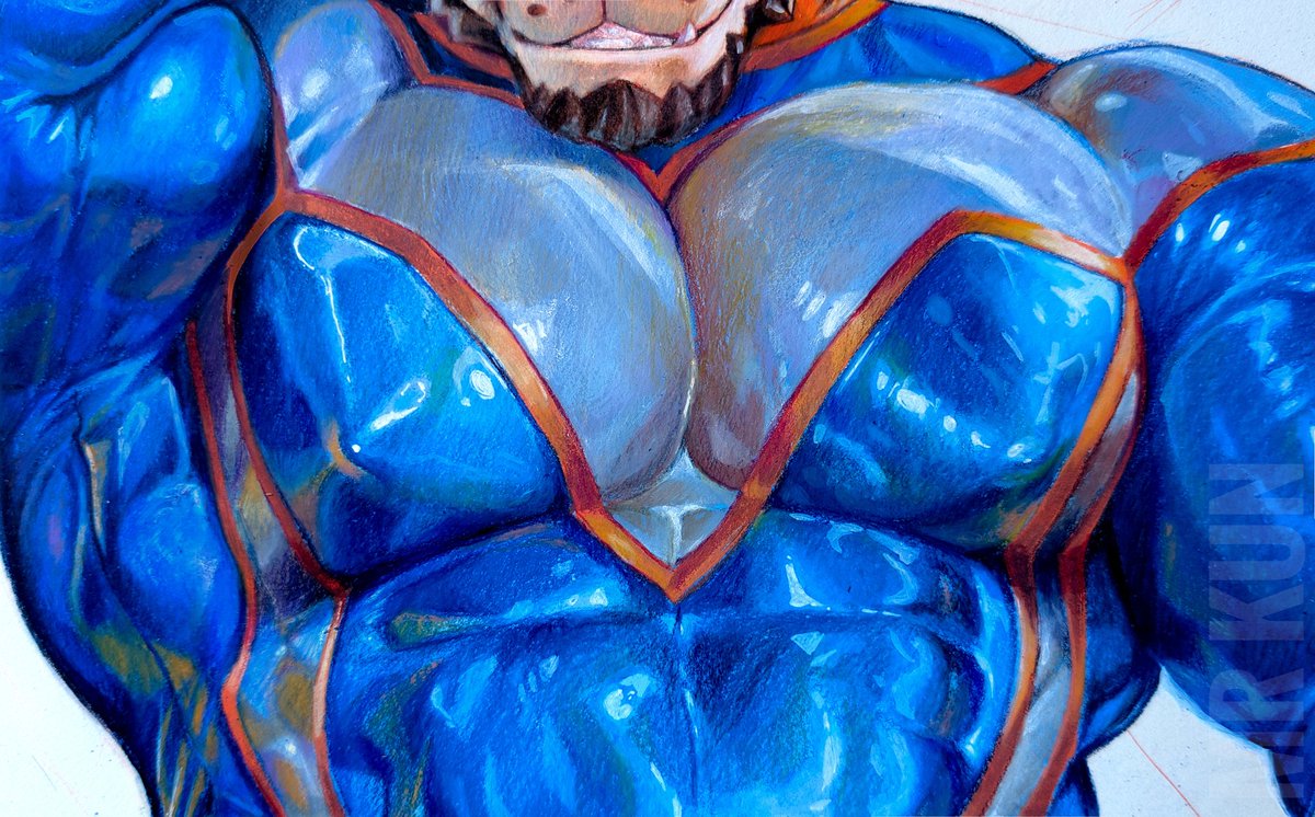 Anyways, latex man tits: 
#latex #muscle #furry