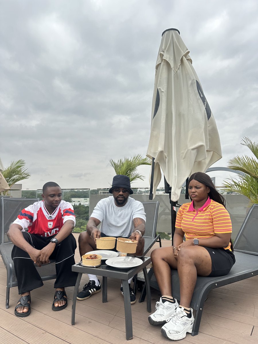 Had lunch with Iyanya in Ghana🇬🇭