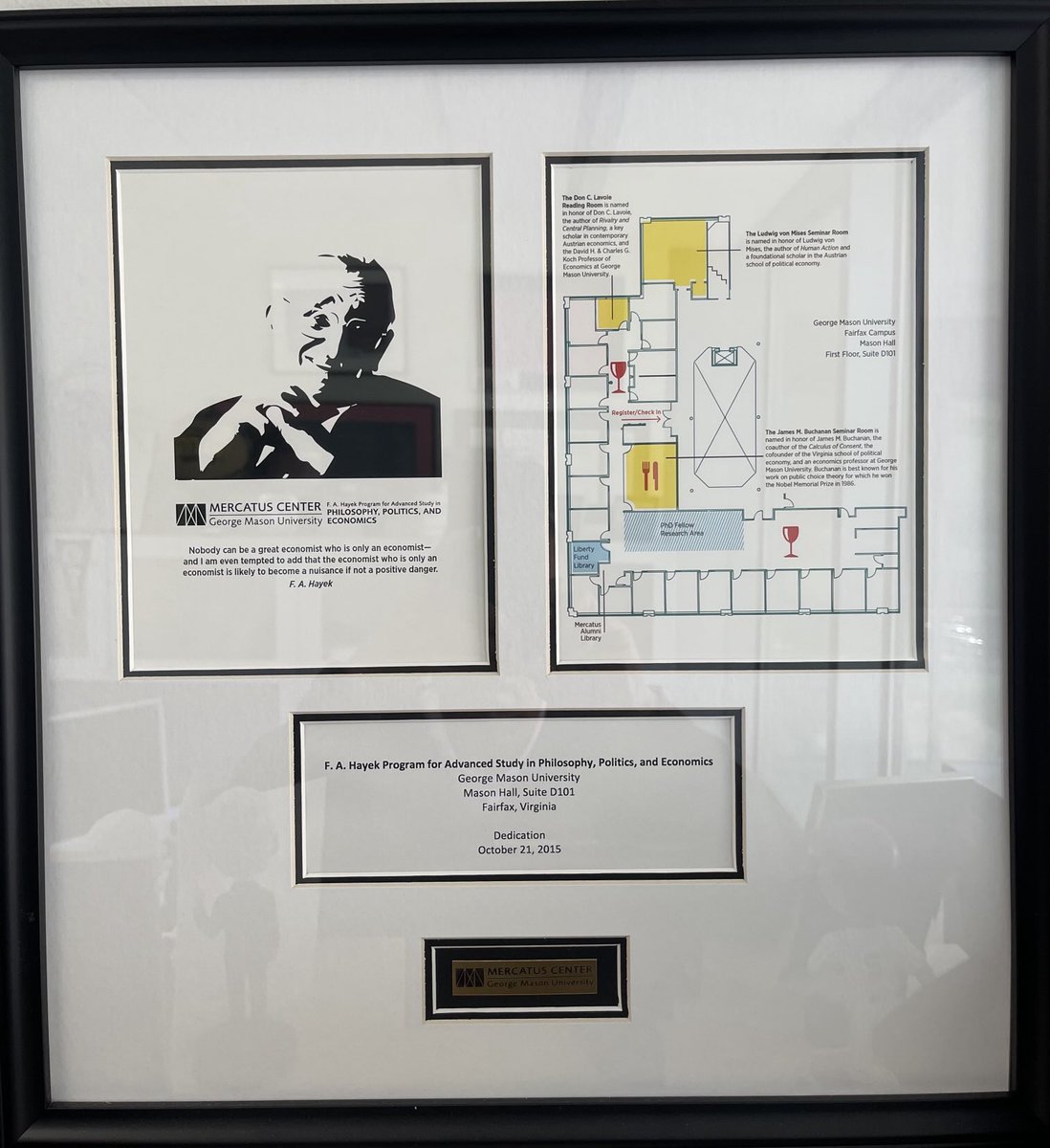 PeterBoettke's tweet image. A decade in our new office space at GMU this term. I will be compiling a document listing all the books, articles and student programs we have accomplished in that time … I think it will be useful and also an invitation to others to join us in our inquiry into political economy.