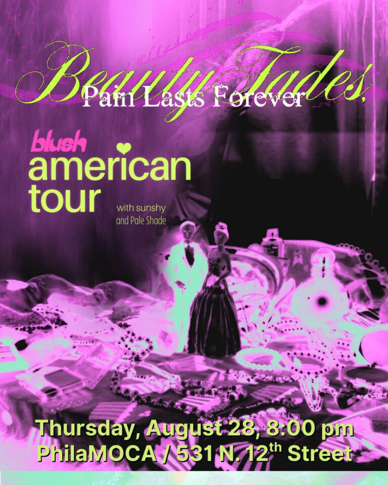 💛BLUSH ᰔ⊹₊˚ <a href="/PhilaMOCA/">PhilaMOCA</a> 2nite w/<a href="/sunshyily/">sunshy</a> 
etix.com/ticket/p/84430…