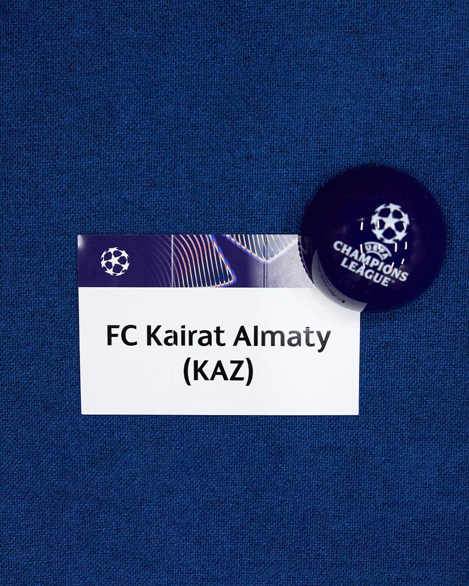 The second Kazakh side in history to qualify for the Champions League 🇰🇿

#UCLdraw