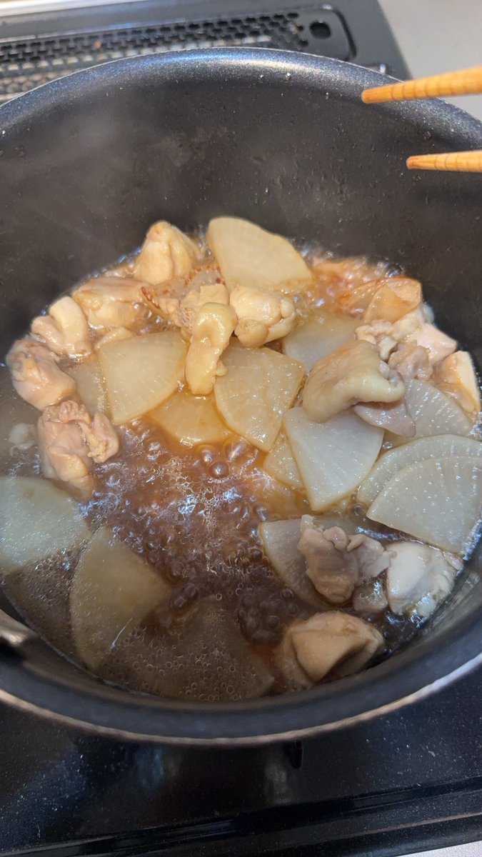 大根と鶏肉のさっぱり煮🙂