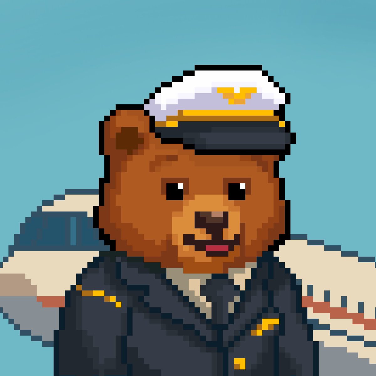 BearPixel8Bit's tweet photo. 🚨NEW DROP!!🐻
🎨 Pilot Bear 🐻
🎨 Astronaut Bear 🐻
🚀🐻 From the skies to outer space!
Pixel Bear comes in 2 epic versions: the Astronaut exploring the galaxy & the Pilot ready to take you around the world ✈️✨
Which one’s your favorite, #SpaceBear or #PilotBear? 🌌🛫
⬇️⬇️⬇️
https://t.co/L7f39PFUZd
#NFT #PixelArt #BearCollection