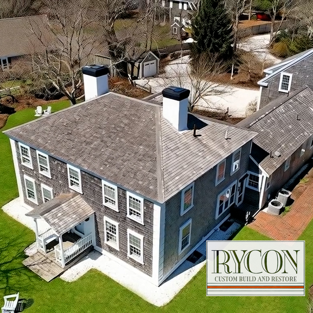 RyconGroupInc's tweet image. Crisp white custom millwork frames the natural cedar shingles, creating clean lines that highlight the home’s coastal elegance. 

Call Rycon at (508) 362-5456 

#CapeCodBuilder #CapeStyleHomes #NewEnglandHome #customhomes #contractor #construction #renovation #building