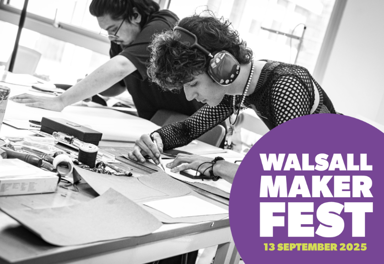 Walsall MakerFest is just over a week away. Drop in to the Museum and take part in a variety of leathercraft activities, explore displays from local makers and
<a href="/MyBCU/">Birmingham City University</a> students + meet artist in residence Rachael Colley. 
📅 Sat 13 Sept, 11am-3pm 
 🎟️Free, drop-in