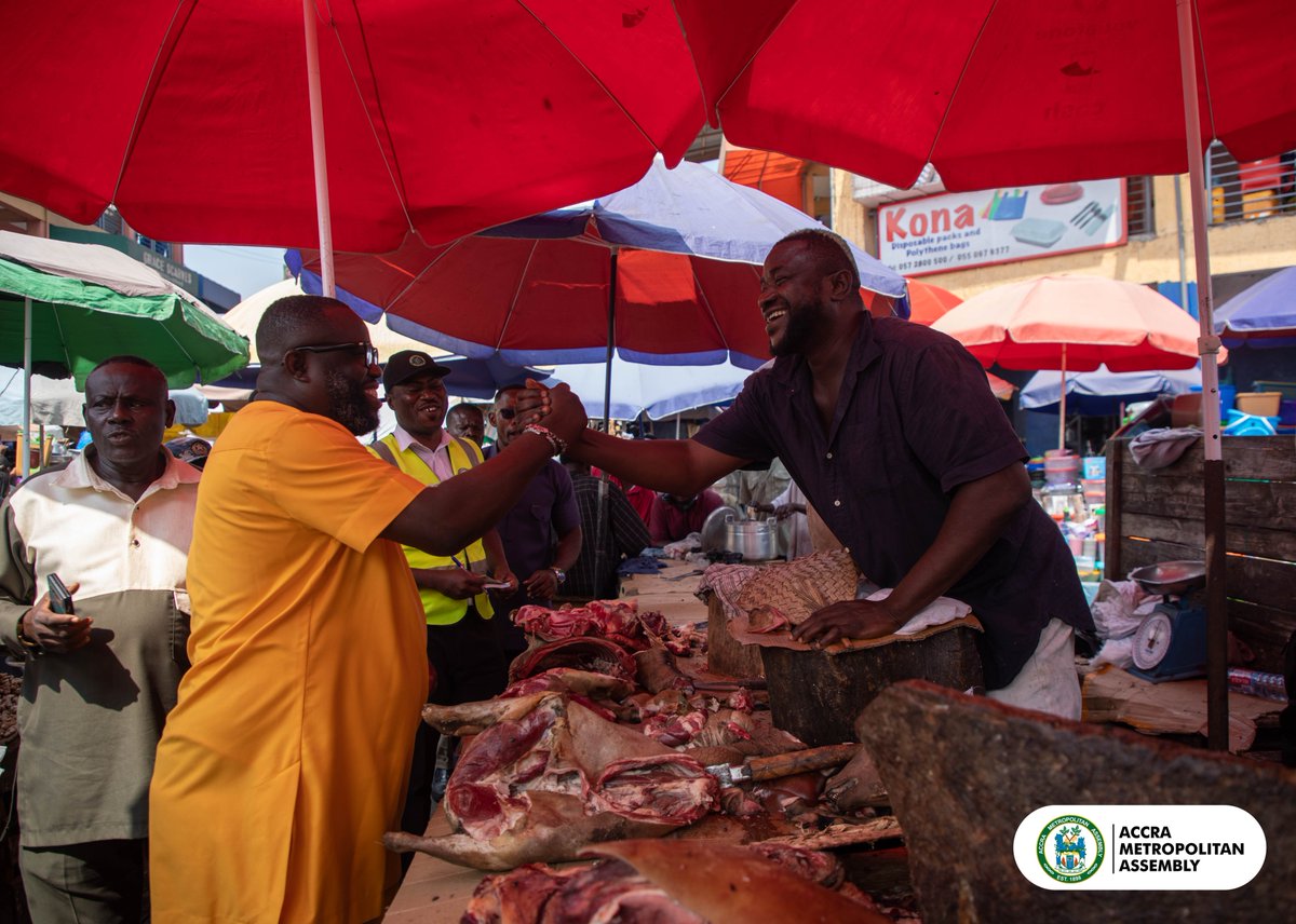AMA intensifies revenue mobilisation drive: Mayor of Accra leads special operation to inspect BOPs at Makola Market

ama.gov.gh/news-details.p…