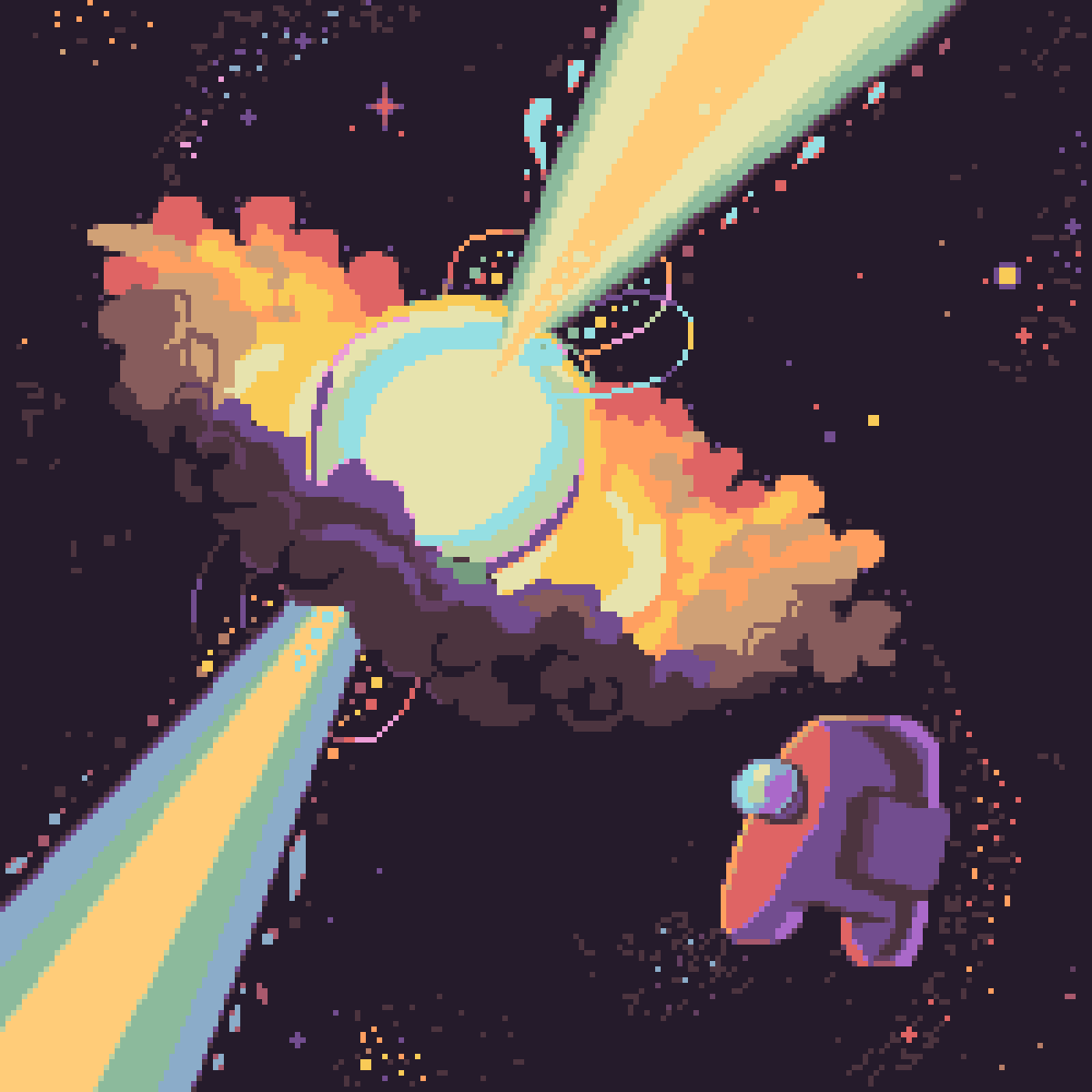 CoinCrown23's tweet image. A polsus 🌌
#ドット絵 #pixelart #aseprite