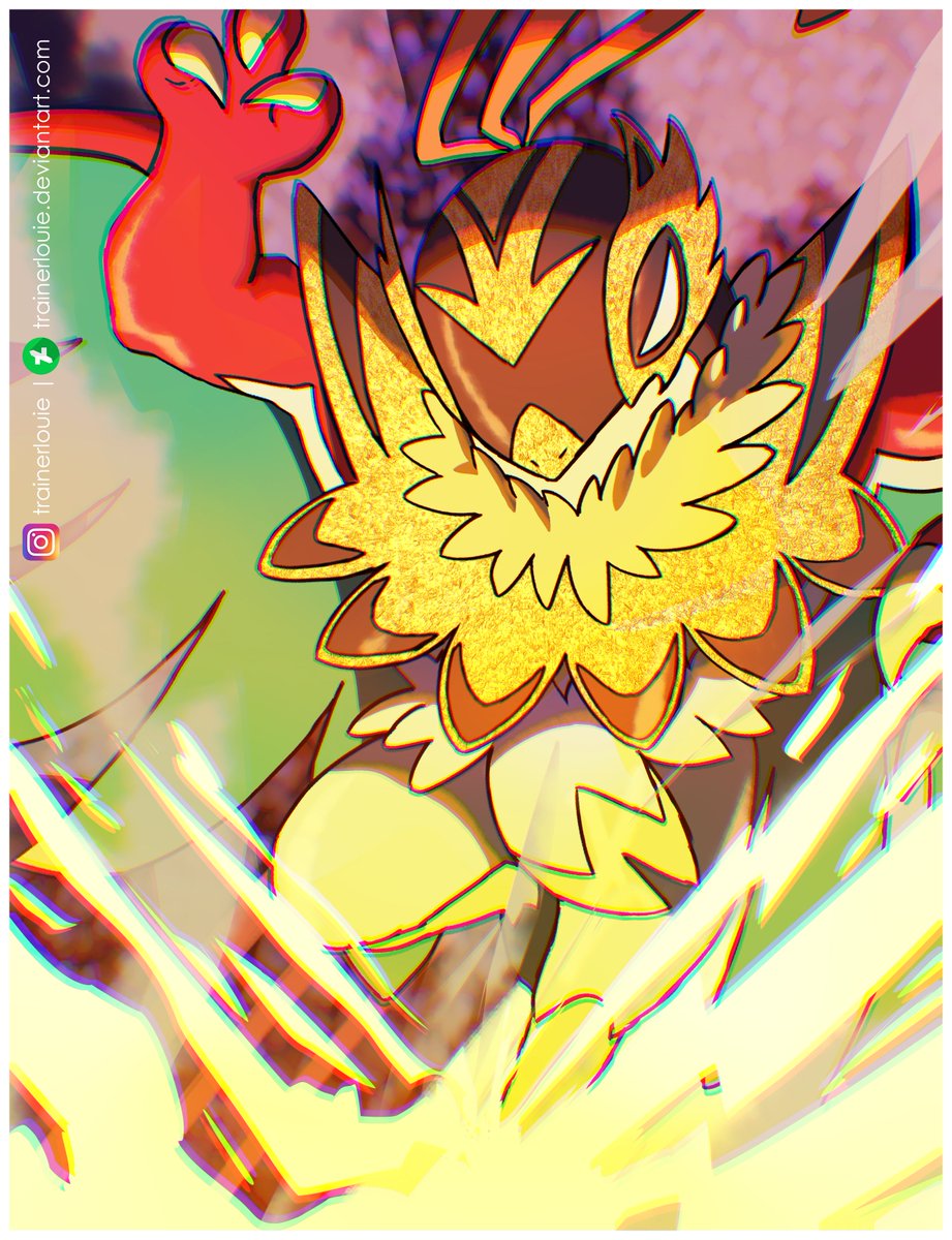 I like Mega Hawlucha ngl
Im very happy for it haha 

#pokemon #PokemonLegendsZA #art