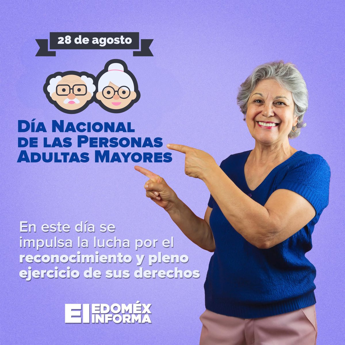 edomexinforma_'s tweet photo. Día Nacional de #PersonasAdultasMayores o #DíaDeLosAbuelos
Reconozcamos a las personas de 60 años o más y brindemos espacios donde sean valoradas y respetadas. https://t.co/xN5nMvDTI3