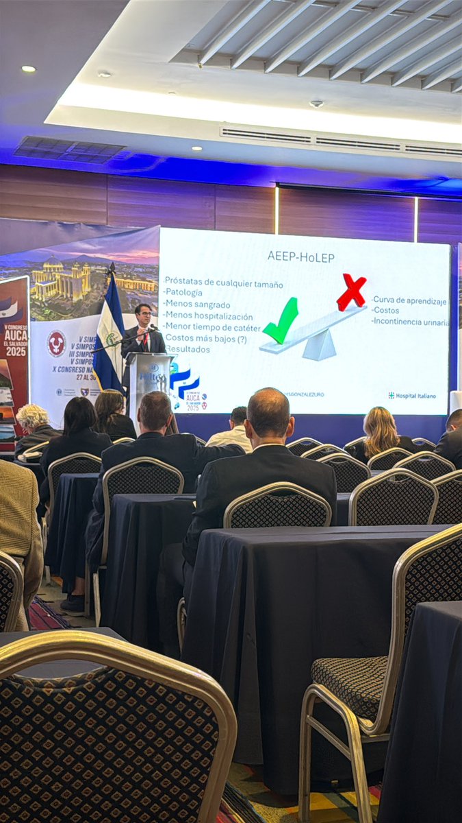 #AUCA2025 <a href="/MSGONZALEZURO/">Mariano Sebastian Gonzalez</a> #urologia