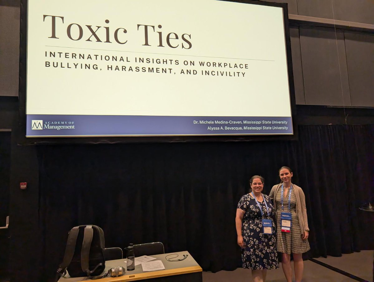 🌍 Our faculty shared impactful research at the Academy of Management Annual Meeting in Denmark—the world’s largest gathering of management and organization scholars.