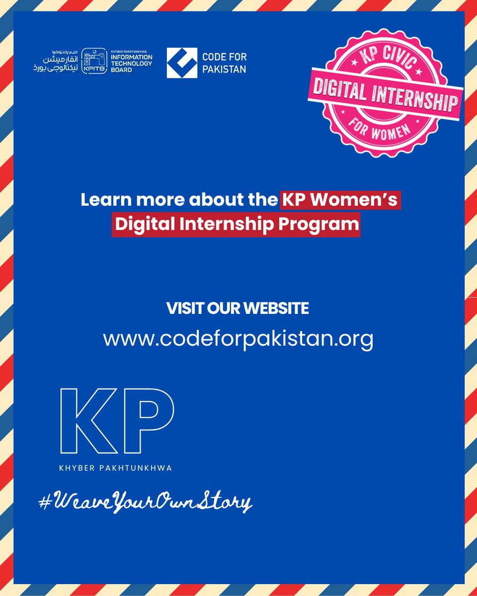 CodeforPakistan's tweet image. Mid-Term Assessment | KP Women Digital Internship Program

The Mid-Term Assessment of the KP Women Digital Internship Program took place on 27th August at Durshal, Peshawar.

#MidTermAssessment #KPWomenDigitalInternship #DigitalSkills #CodeforPakistan