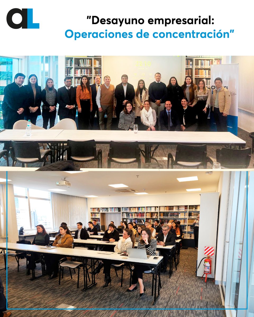 AltraLegal's tweet image. ¡Lanzamos nuestro ciclo de desayunos empresariales con gran éxito!

Este martes 26 organizamos nuestro primer desayuno empresarial, en el que hablamos sobre operaciones de concentración junto con expertos destacados del sector.

#Competencia #mergercontrol #eventos