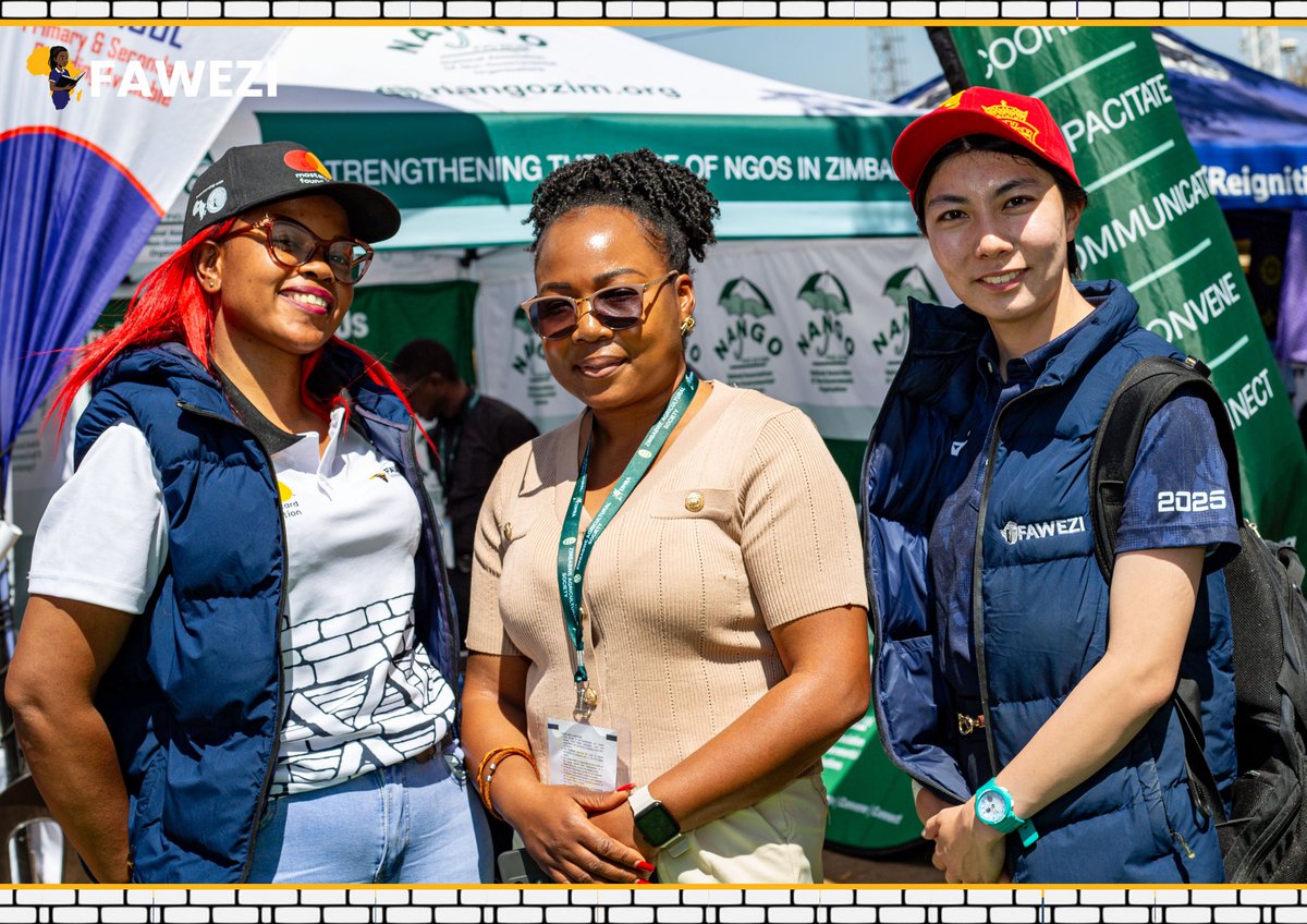 FAWEZim's tweet image. 🔵  Innovation in Action: ZAS 2025
This week, FAWEZI is actively engaging at the Zimbabwe Agricultural Show as part of efforts to popularise the FAWE/Mastercard Foundation Phase II Programme. 
#ZAS2025