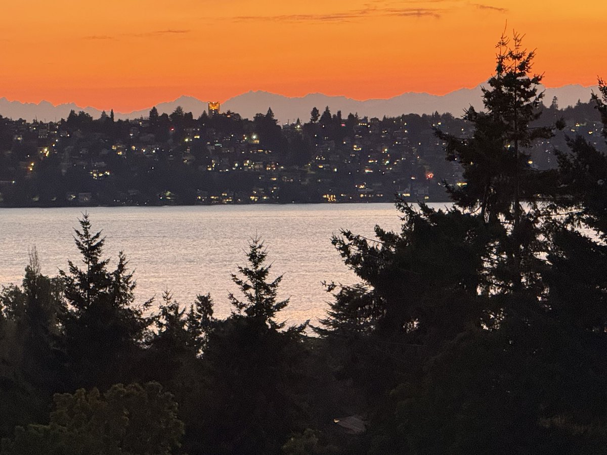 💚 Green day and orange evening 🧡