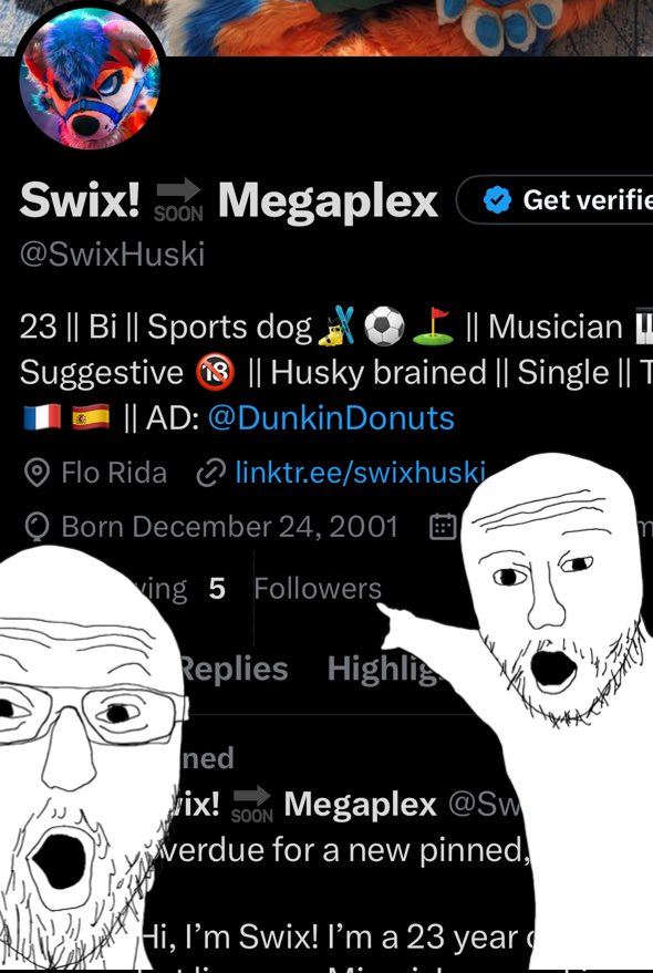 SwixHuski's tweet image. Delighted to have finally obtained 5 followers! I would like to thank my friends and family for getting me to such a wonderful milestone. To 6 followers and beyond! #OpenToWork