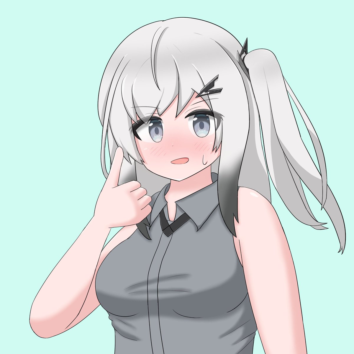 アリアルさんに上着を脱いでもらいました。
#CoeFont #アリアル