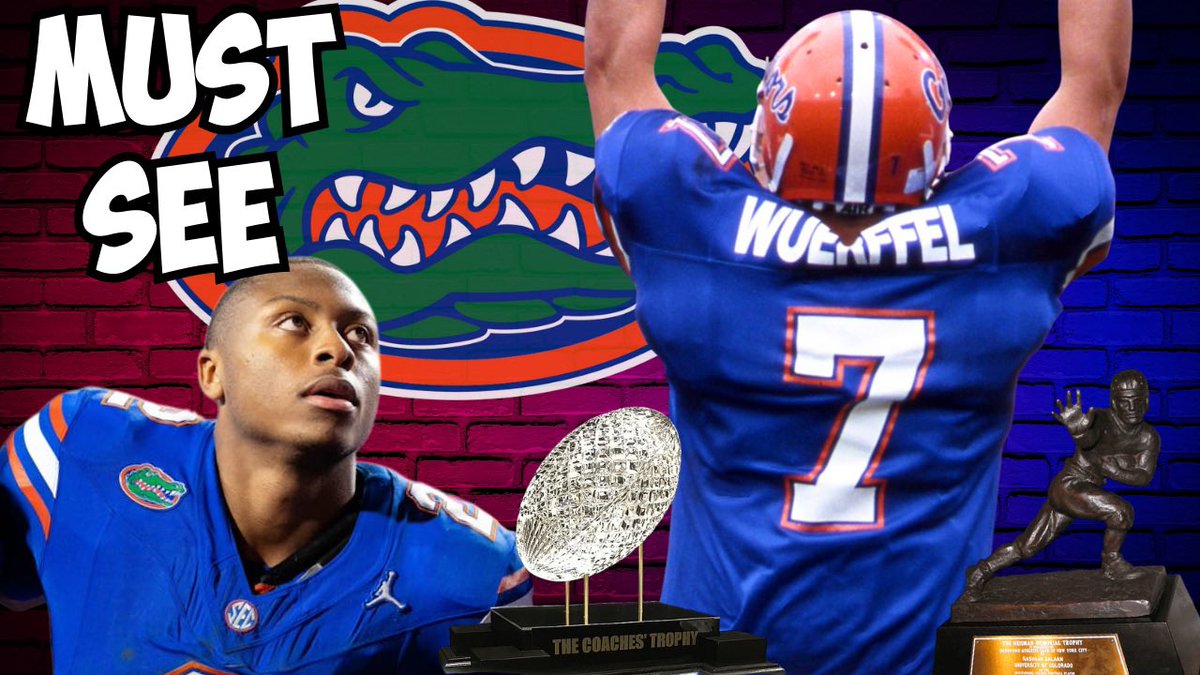 MUST WATCH: One of the BEST interviews I’ve ever been part of. 

🔗: youtu.be/iUlIXkiM7-c

<a href="/DannyWuerffel/">Danny Wuerffel</a> talks mindset, culture, DJ Lagway, &amp; more! 🐊